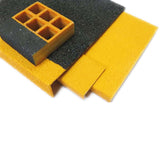 Anti-Slip GRP Fibreglass Stair Nosings